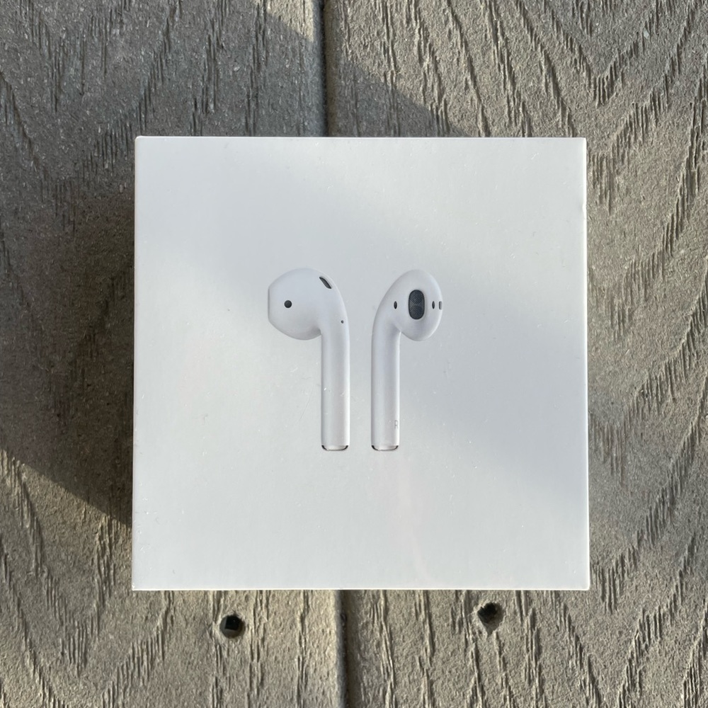 AirPods with charging case (BRAND NEW)